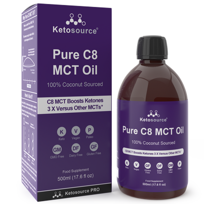 Ketosource Óleo MCT C8 Puro
