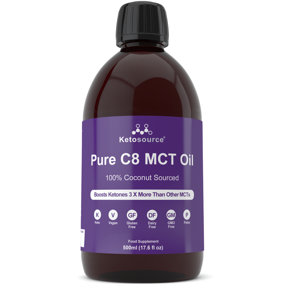 Ketosource Óleo MCT C8 Puro