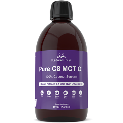 Ketosource Óleo MCT C8 Puro